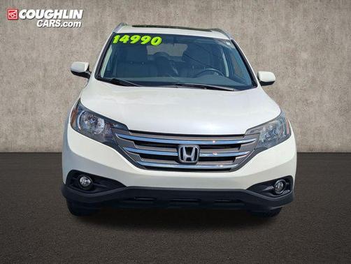 White Diamond Pearl 2014 Honda CR-V EX-L