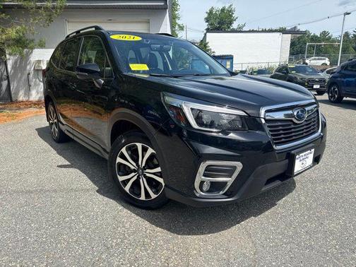 Crystal Black Silica 2021 Subaru Forester Limited