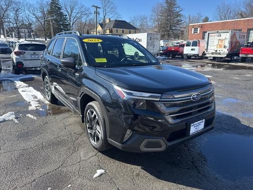 Crystal Black Silica 2025 Subaru Forester Limited Hybrid