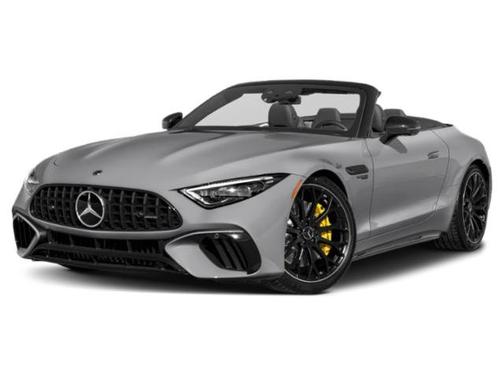 Obsidian Black Metallic 2022 Mercedes-Benz AMG SL 55 Base