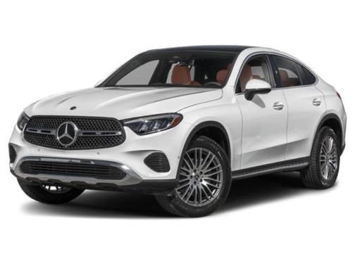 Cirrus Silver Metallic 2024 Mercedes-Benz GLC 300 4MATIC Coupe