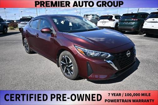 Rosewood Metallic 2024 Nissan Sentra SV