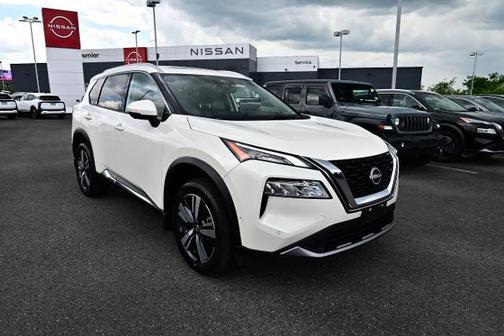 White 2023 Nissan Rogue SL
