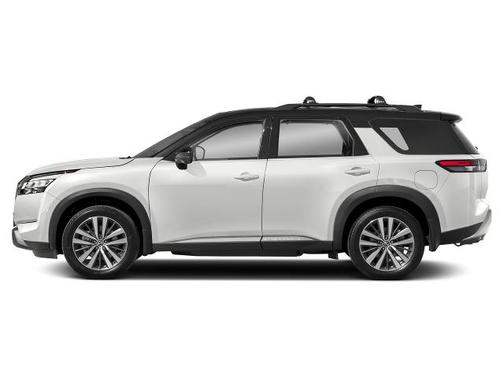 White 2024 Nissan Pathfinder Platinum
