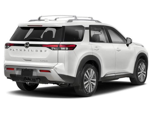 White 2023 Nissan Pathfinder Platinum