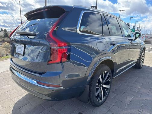 Denim Blue Metallic 2026 Volvo XC90 Core, B5 AWD Gas (mild hybrid), Gasoline, Bright, 7 Seats