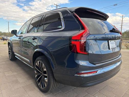 Denim Blue Metallic 2026 Volvo XC90 Plug-In Hybrid Ultra, T8 AWD, Electric/Gasoline, Bright, 7 Seats
