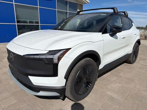 Crystal White Metallic 2026 Volvo EX30 Cross Country Ultra, Twin Motor Performance, Fully electric