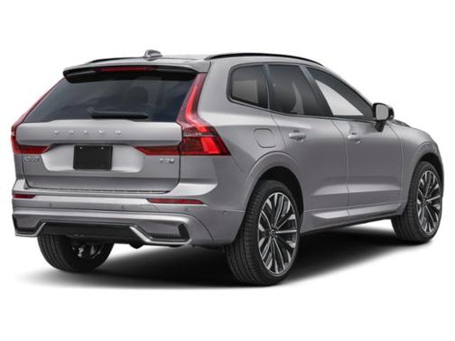 Aurora Silver 2026 Volvo XC60 Plug-In Hybrid Plus, T8 AWD Electric/Gasoline, Dark