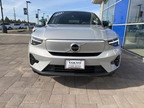 Silver Dawn Metallic 2023 Volvo C40 Recharge Pure Electric Twin Ultimate