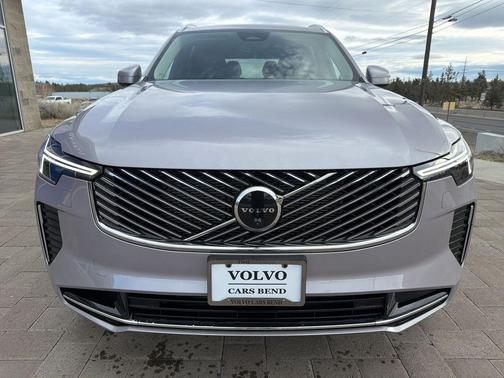 Aurora Silver 2026 Volvo XC90 Plug-In Hybrid Plus, T8 AWD, Electric/Gasoline, Bright, 7 Seats