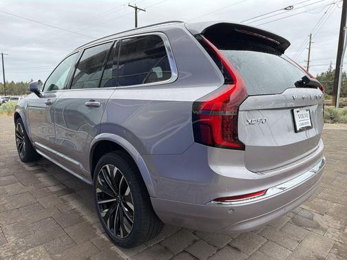 Aurora Silver 2026 Volvo XC90 Plug-In Hybrid Ultra, T8 AWD, Electric/Gasoline, Bright, 7 Seats