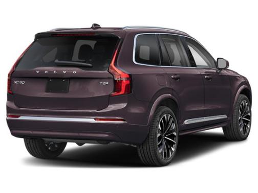 Mulberry Red Metallic 2026 Volvo XC90 Plug-In Hybrid Plus, T8 AWD, Electric/Gasoline, Bright, 7 Seats