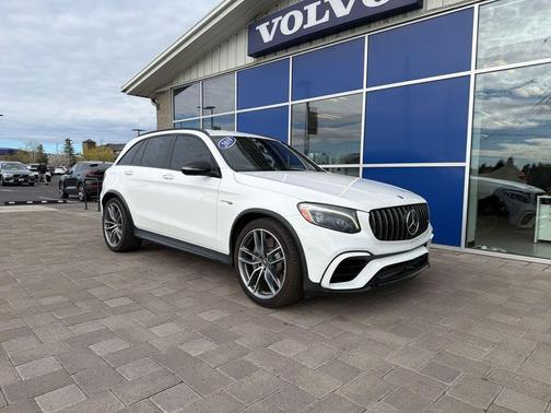 Polar White 2019 Mercedes-Benz AMG GLC 63 4MATIC