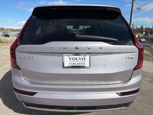 Aurora Silver 2026 Volvo XC90 Plug-In Hybrid Ultra Dark Theme, T8 AWD, Electric/Gasoline, 7 Seats