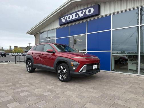 Ultimate Red Metallic 2025 Hyundai KONA SEL