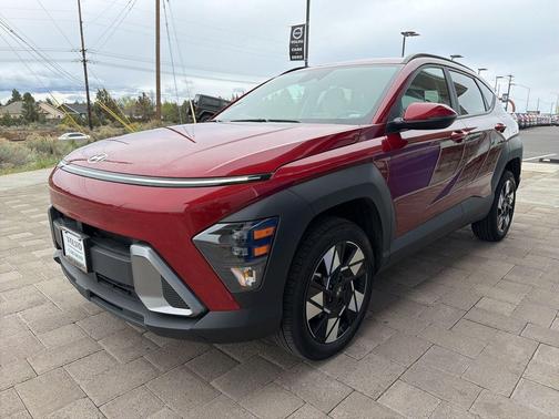 Ultimate Red Metallic 2025 Hyundai KONA SEL