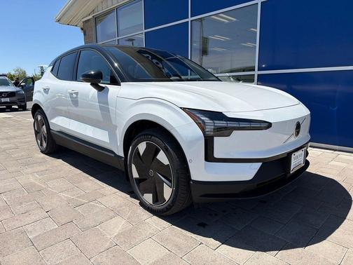 Crystal White Metallic 2026 Volvo EX30 Ultra Twin Motor Performance, Fully electric