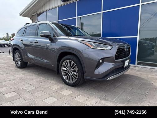 Magnetic Gray Metallic 2020 Toyota Highlander Hybrid Platinum