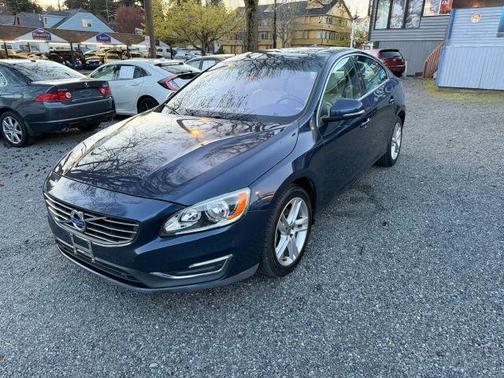 Caspian Blue Metallic 2015 Volvo S60 T5 Premier