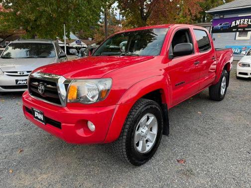 Red 2008 Toyota Tacoma Double Cab