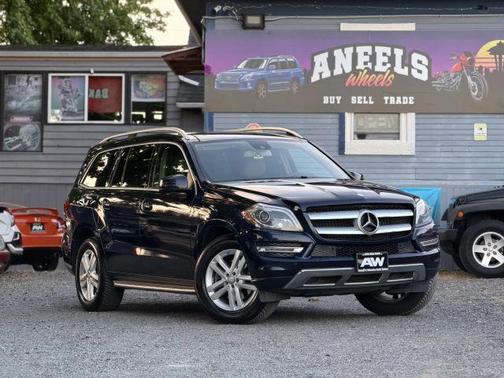 Blue 2015 Mercedes-Benz GL-Class GL 450 4MATIC