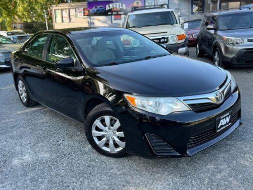 Black 2012 Toyota Camry LE