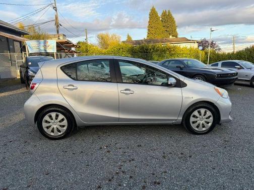 Silver 2012 Toyota Prius c Two