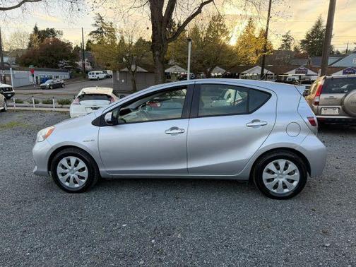 Silver 2012 Toyota Prius c Two