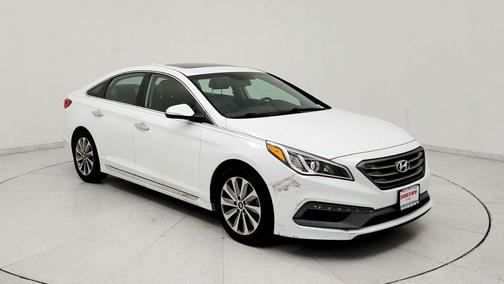 Quartz White Pearl 2017 Hyundai SONATA Sport