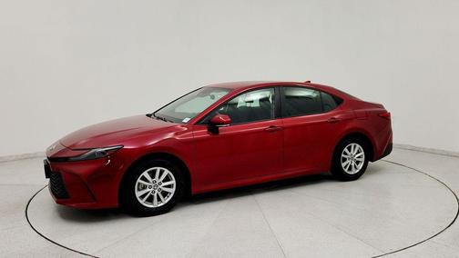 Supersonic Red 2025 Toyota Camry LE