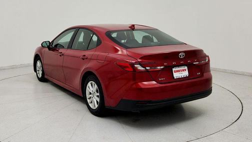 Supersonic Red 2025 Toyota Camry LE