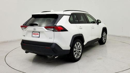 Super White 2019 Toyota RAV4 XLE Premium