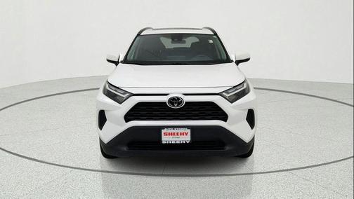 White 2022 Toyota RAV4 XLE