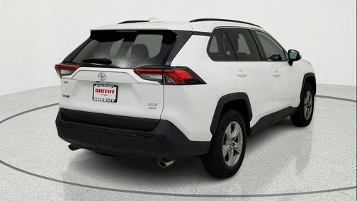 White 2022 Toyota RAV4 XLE