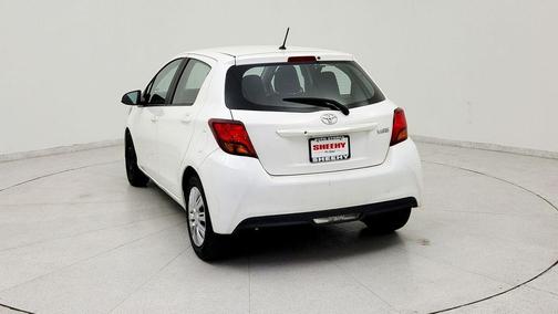 Super White 2017 Toyota Yaris L