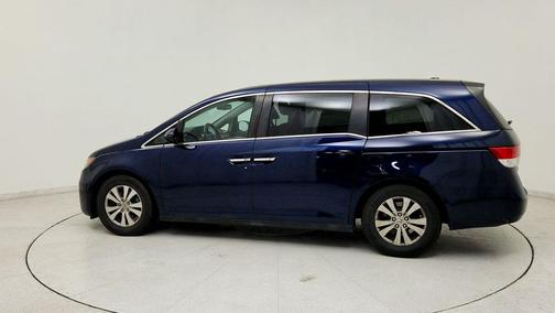 Blue 2014 Honda Odyssey EX-L