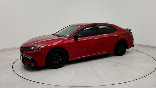 Supersonic Red 2022 Toyota Camry SE