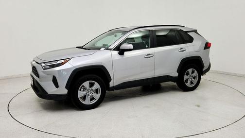 Silver Sky Metallic 2025 Toyota RAV4 Hybrid XLE