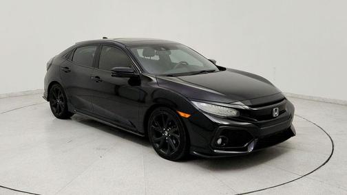 Crystal Black Pearl 2017 Honda Civic Sport Touring