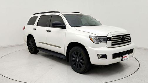 Blizzard Pearl 2021 Toyota Sequoia Nightshade