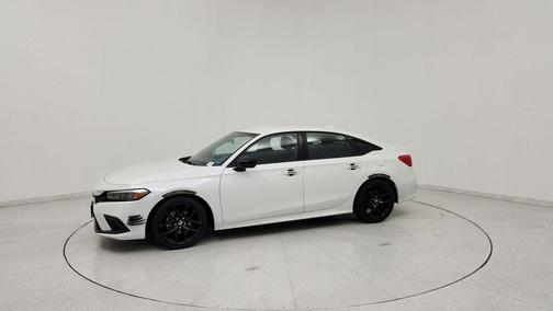 Platinum White Pearl 2024 Honda Civic Sport