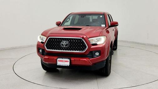 Barcelona Red Metallic 2018 Toyota Tacoma TRD Sport