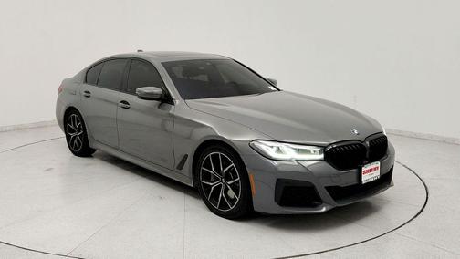 Bernina Grey Amber Effect Metallic 2021 BMW 540 i xDrive