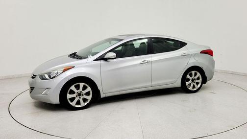 Radiant Silver 2013 Hyundai ELANTRA Limited