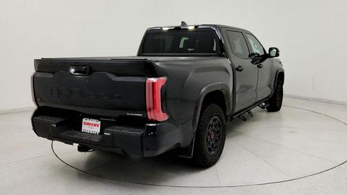 Midnight Black Metallic 2025 Toyota Tundra Hybrid TRD Pro