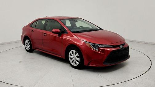 Barcelona Red Metallic 2021 Toyota Corolla LE