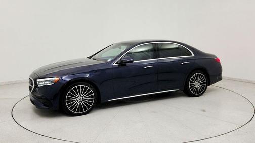 Nautical Blue Metallic 2025 Mercedes-Benz E-Class 4MATIC