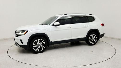 White 2021 Volkswagen Atlas 3.6L SEL Premium