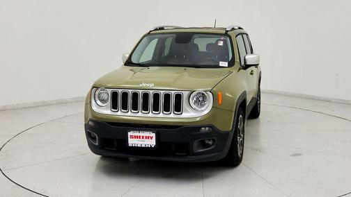 Olive Green 2015 Jeep Renegade Limited